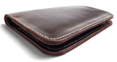 HAARLEM Men KUZE 24884 Leather Wallet Burgundy